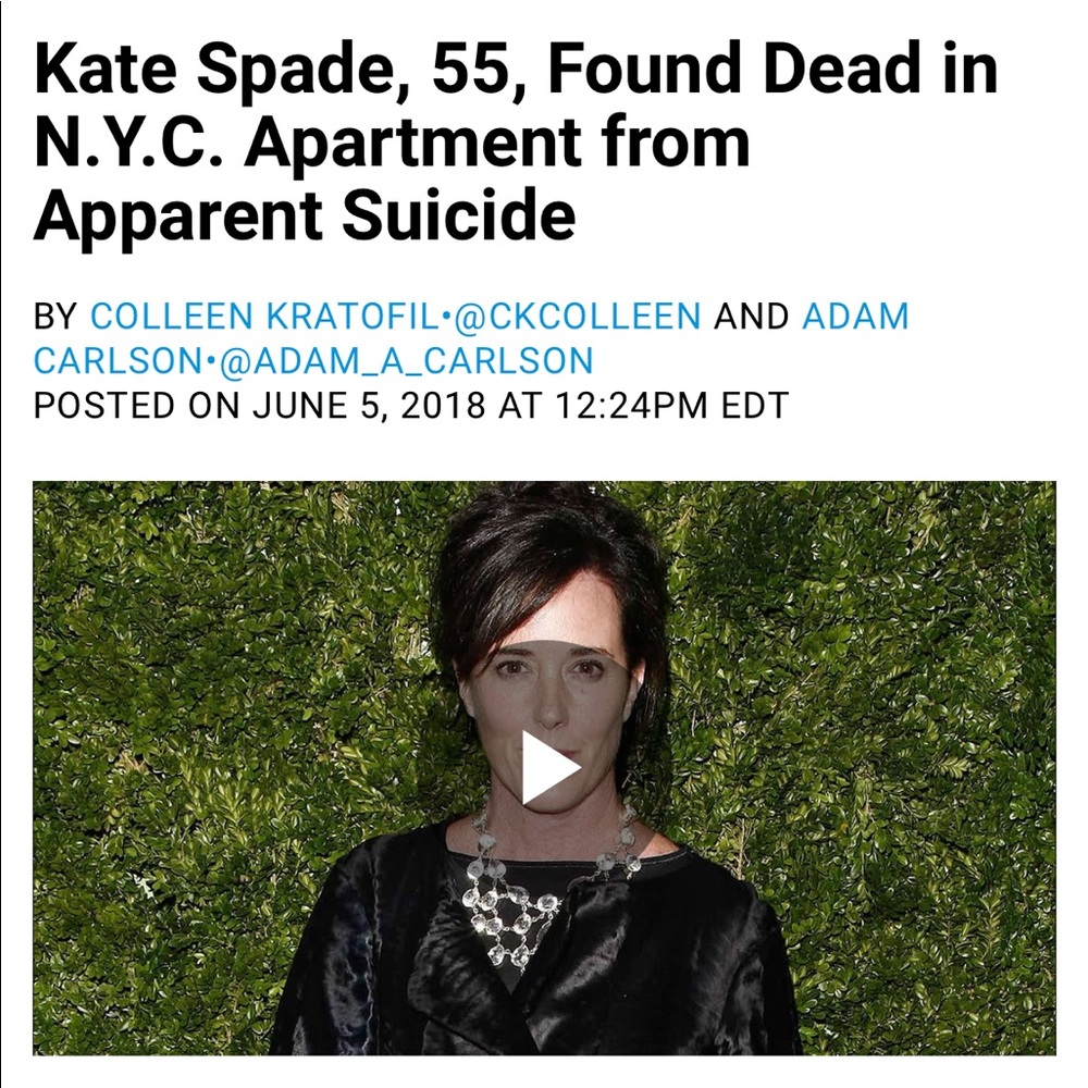 😔♠️Kate Spade ♠️ 😔